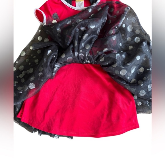 Disney Minnie Mouse Hooded Dress Red, Black, White Size XS (4/5) - Picture 2 of 6